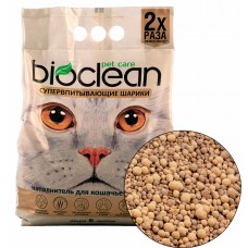 BioClean Наполнитель для кошачьего туалета, супервпитывающий, 6 л
