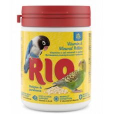 RIO витаминно-минеральные гранулы для волнистых и средних попугаев, 120г