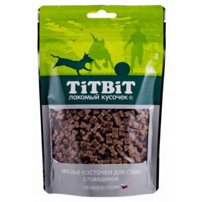 TitBit Косточки для собак мясные с говядиной, 145 г. (арт. 012857)