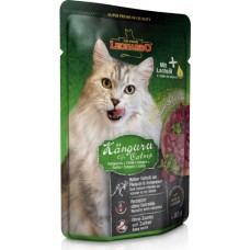 Leonardo Kangaroo + Catnip пресервы для кошек, кенгуру и кошачья мята, 85 гр., упаковка 8 шт.